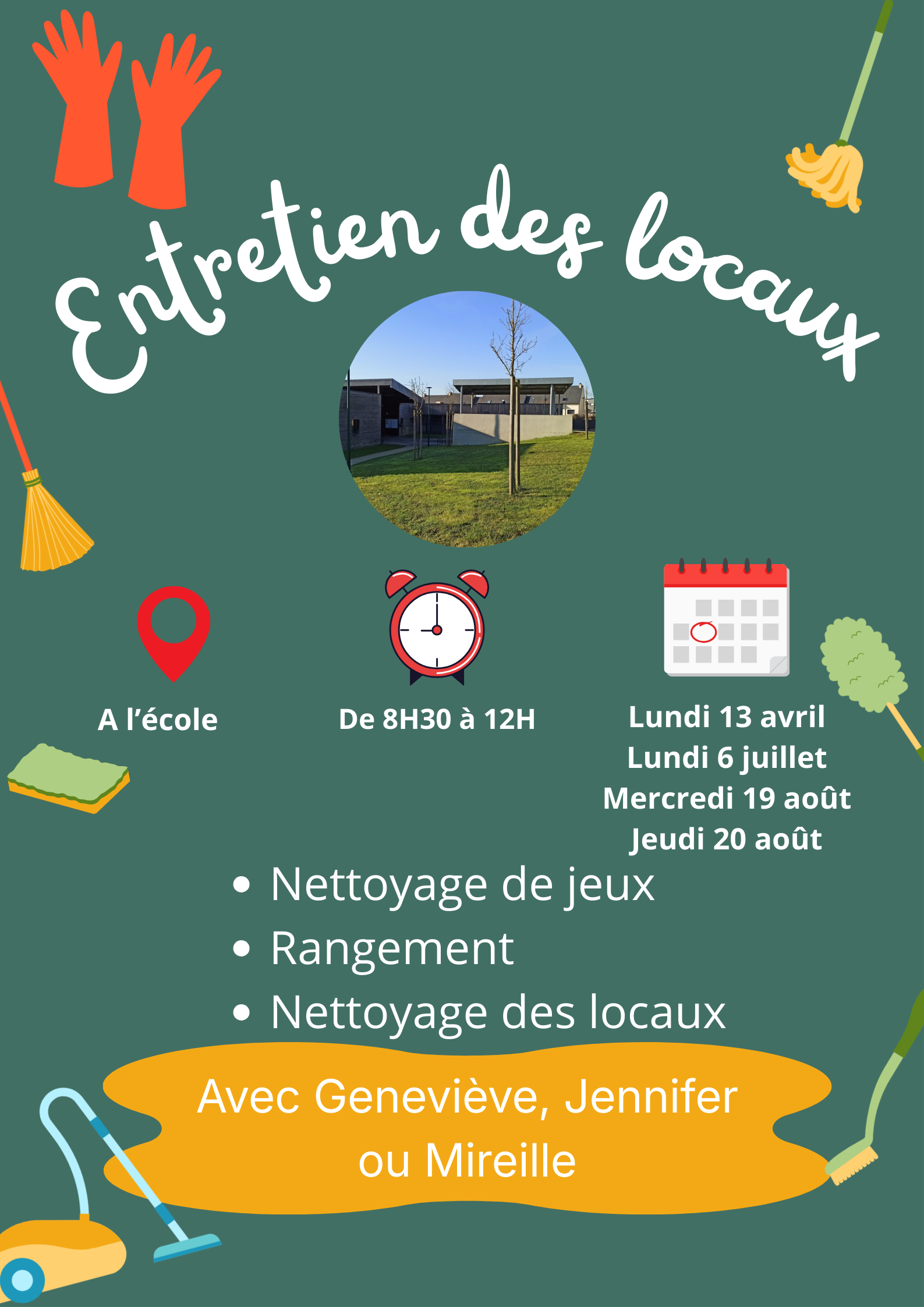 Entretien des locaux
