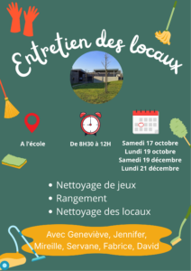 Entretien des locaux